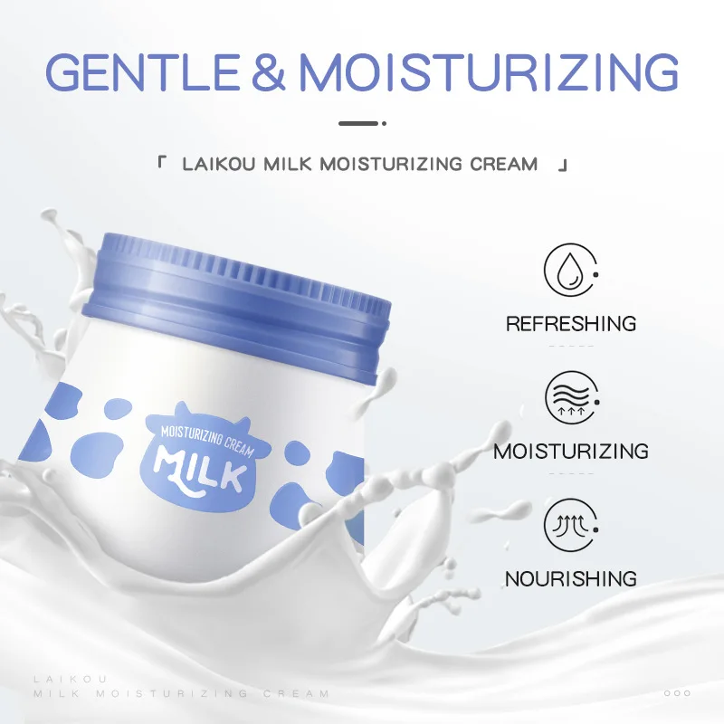 Creme Hidratante Ácido Hialurônico, Creme Facial Nutritivo Suave, Melhorando a Secura e a Rugosidade, Produtos para Cuidados com a Pele Facial, 55g