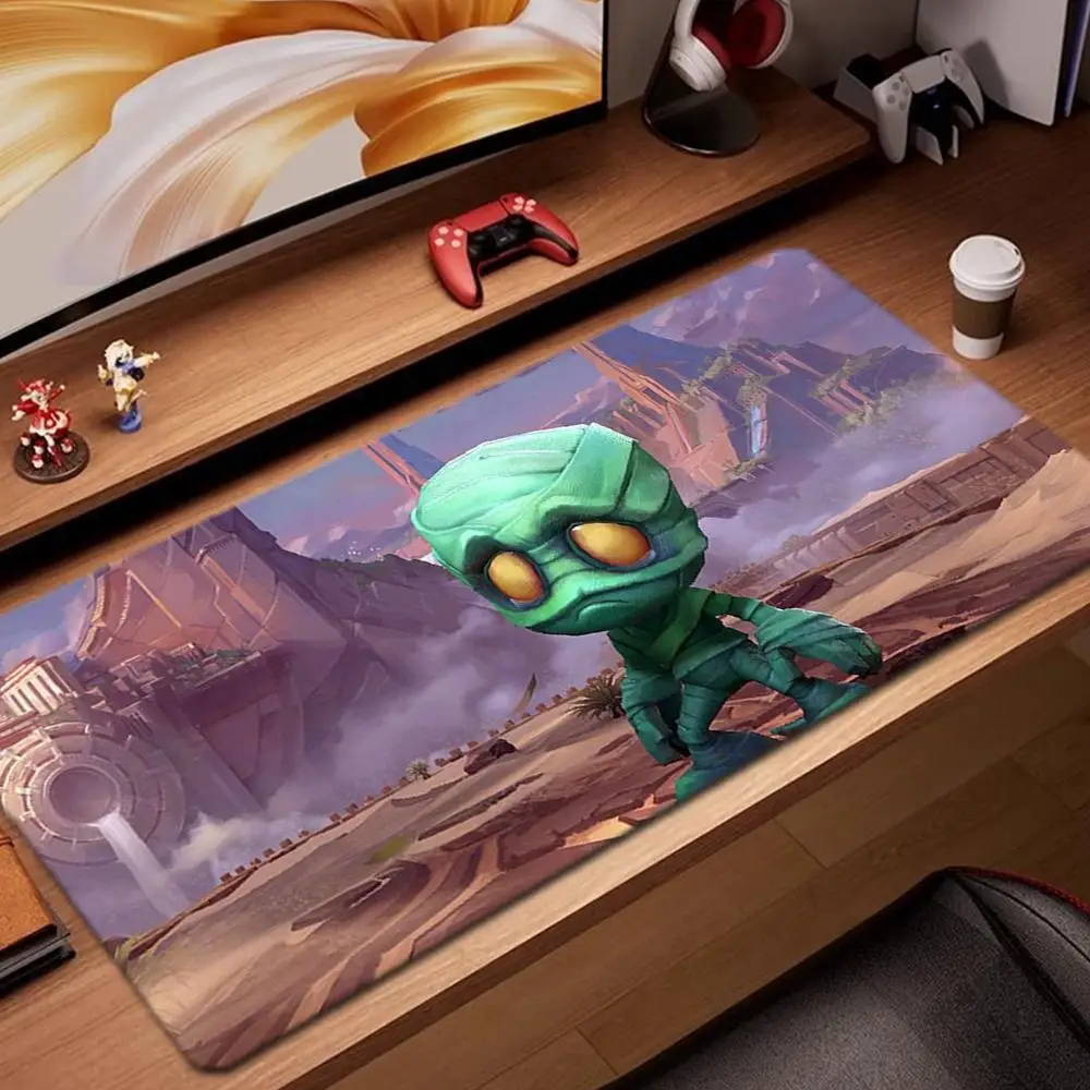

amumu Mouse Pad Game Accessories keyboard pad XXL large locking edge 900X400 mm table mat Gaming mousepad