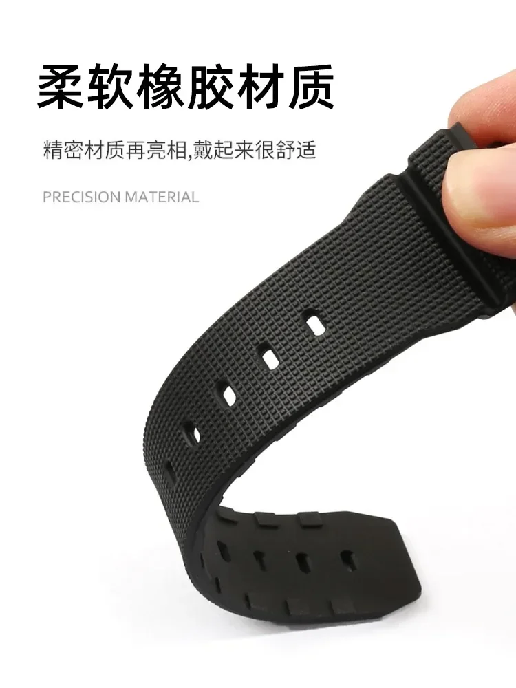 Strap for Casio G-SHOCK GM-2100 GA-2100 GWM-5610 DW-5600 6900 Series Men Modified Silicone Rubber Resin Watch Band Bracelet 16mm