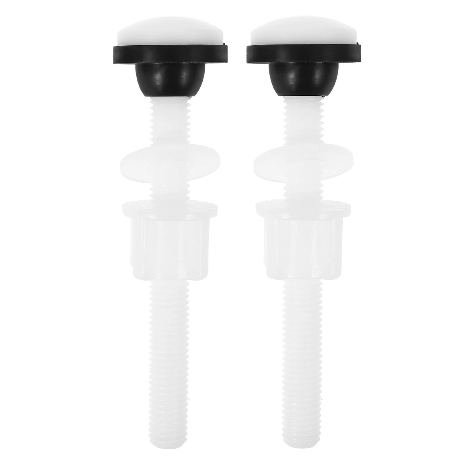 

Pom Toilet Tank Bolts Set Adjustable Universal Fit With Gasket Seal Replacement Kit Fast Installation Waterproof Toilet