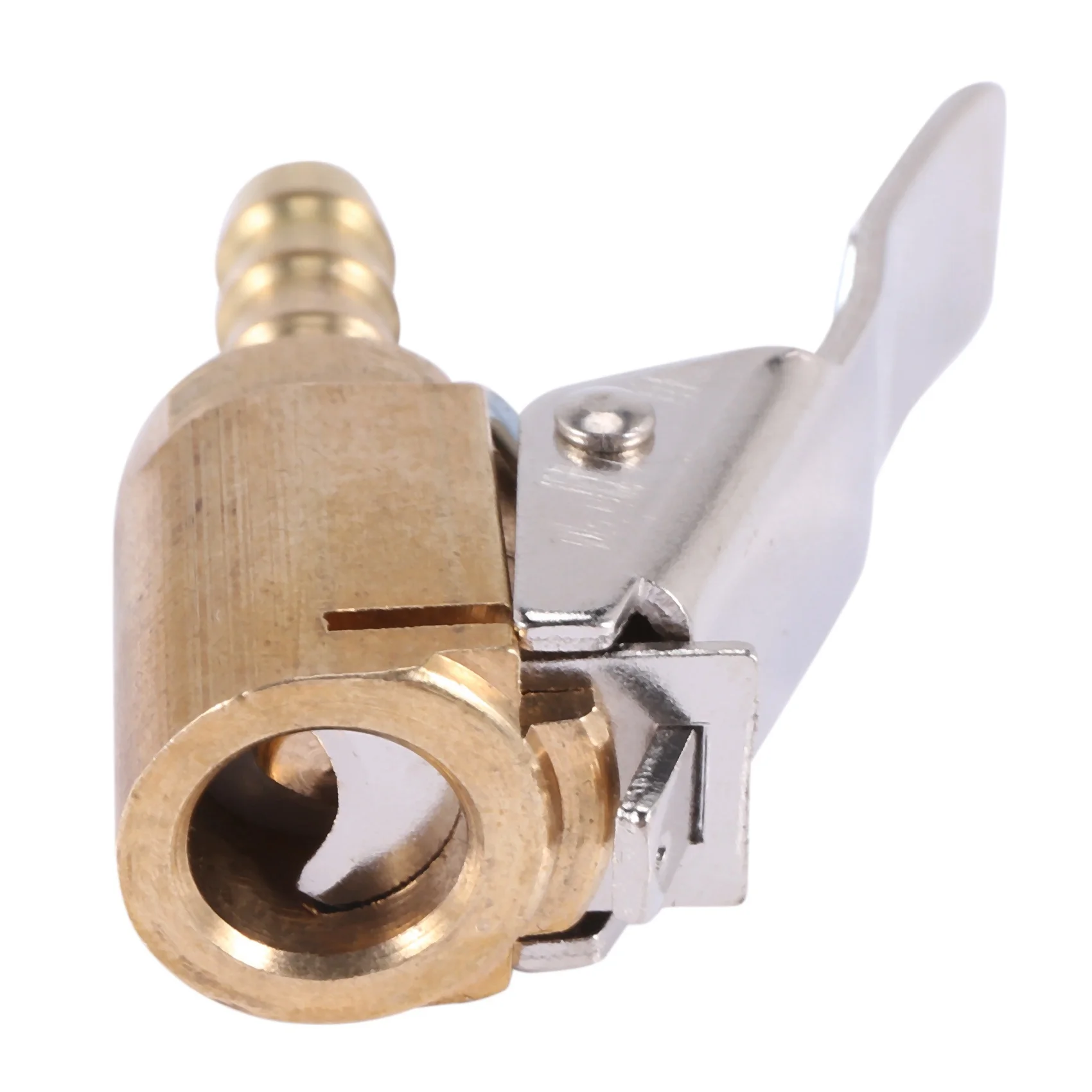 

8Pc 6Mm Auto Air Pump Chuck Clip Car Truck Tyre Tire Inflator Valve Connector Car Open Brass Stem Tire