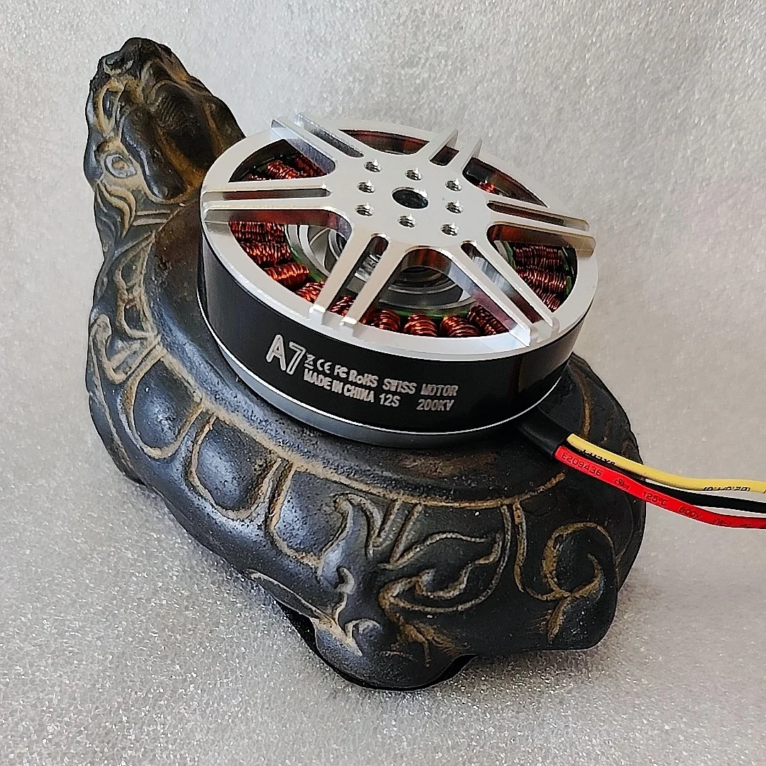 12s 200KV Motor sem escova de alto desempenho Indústria Drone Helicóptero Aeronave Alta proteção 6210 Adequado para Agricultura