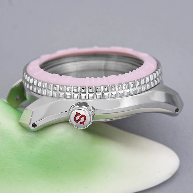 42mm SPB185 SPB187 Watch Case 28.5mm Dial NH35 Case Sapphire Crystal Compatible with NH35 NH36 4R/7S Movement Watch Spare Parts