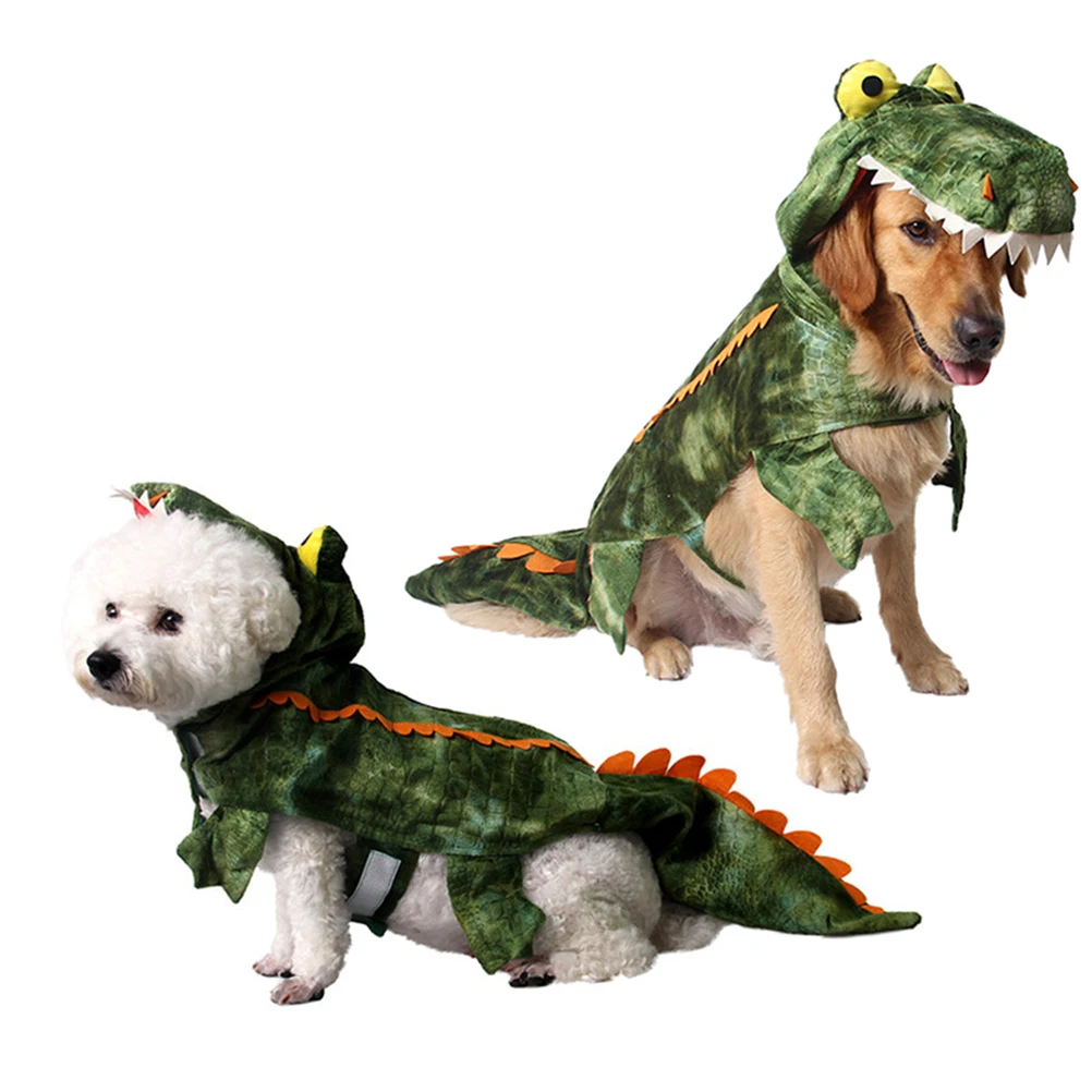 

Dog Warm Clothing Suit Costume Party Crocodile for Dogs Costumes Clothes Outfit