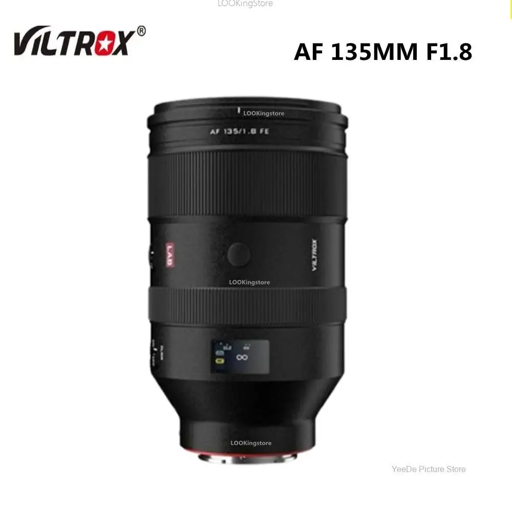 Viltrox AF 135MM F1.8 LAB Cameras Lens Full Frame Auto Focus for Sony E Mount for ZV-E1 ZV-E10 A7 A7CR A7C2 A6700