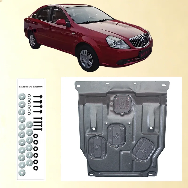 Car Under Engine Guard Mudguard Board Splash Shield Mud Fender Plate Panel For  Buick Excelle  2013-2015 1.5L 1.6L 1.8L