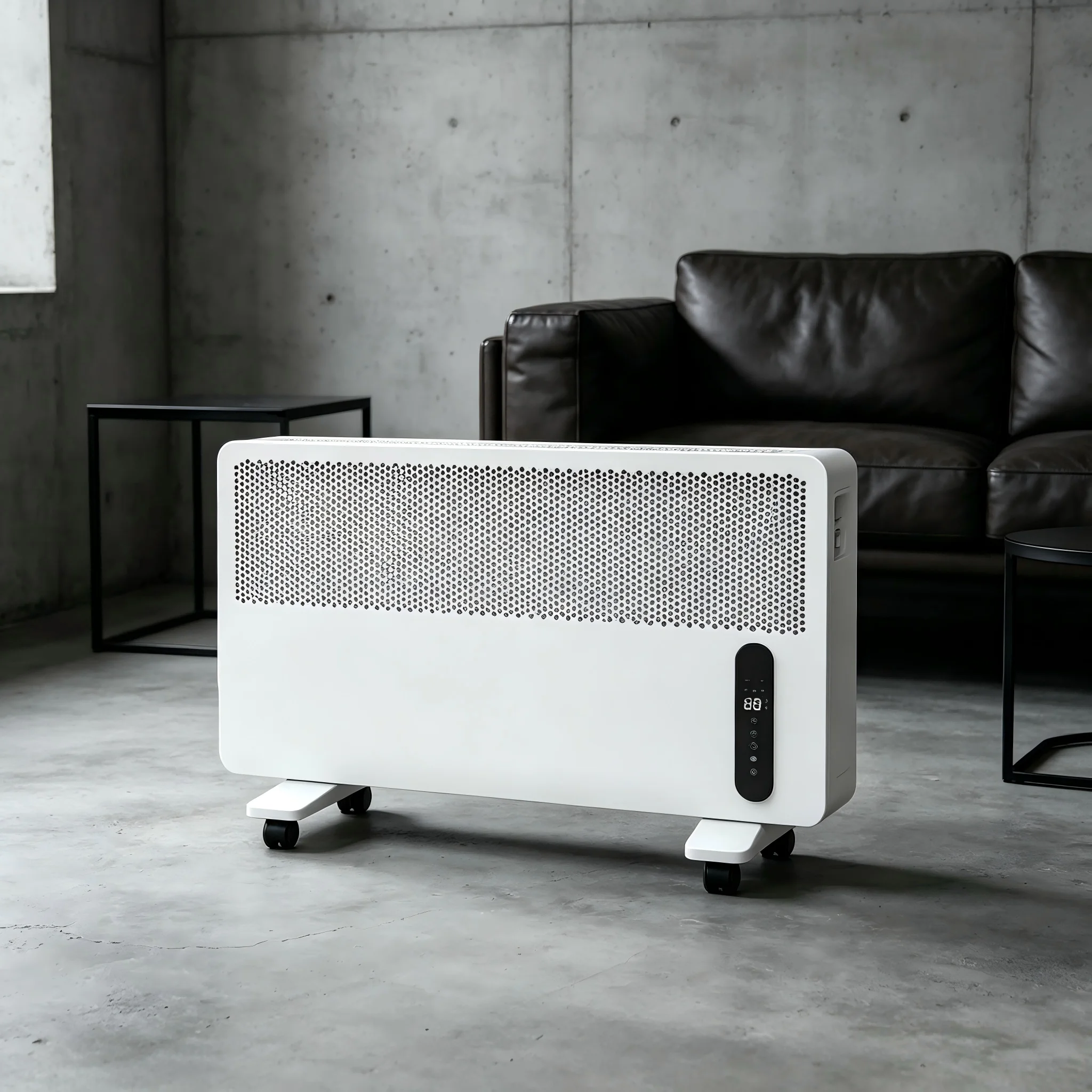 Smart WiFi Convection Electric Heater With Touch & Remote Control, Silent Natural Heating With Overheat & Tip-over Protection