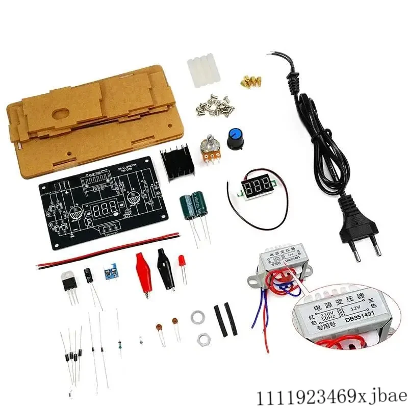 AC110V 220V to DC Voltage Inverter DC 1.24V~12V Output  Adjustable Regulator Power Module LED Digital Display DIY Kit