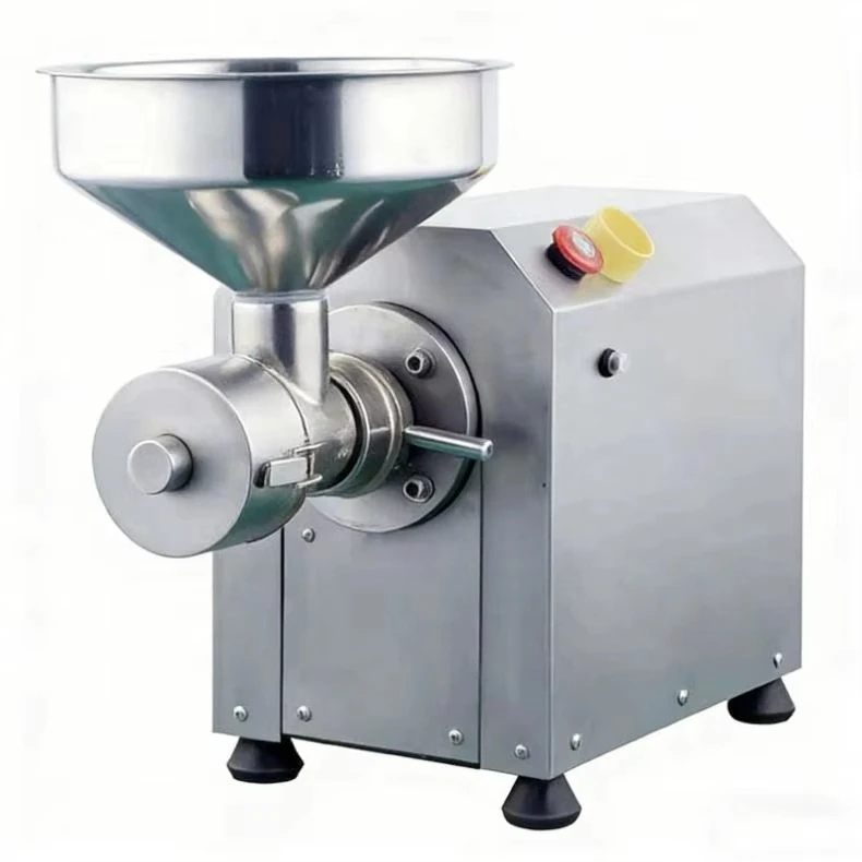 Small Automatic Nut Butter Grinding Grinder Almond Peanut Paste Making Machine Snack Machine