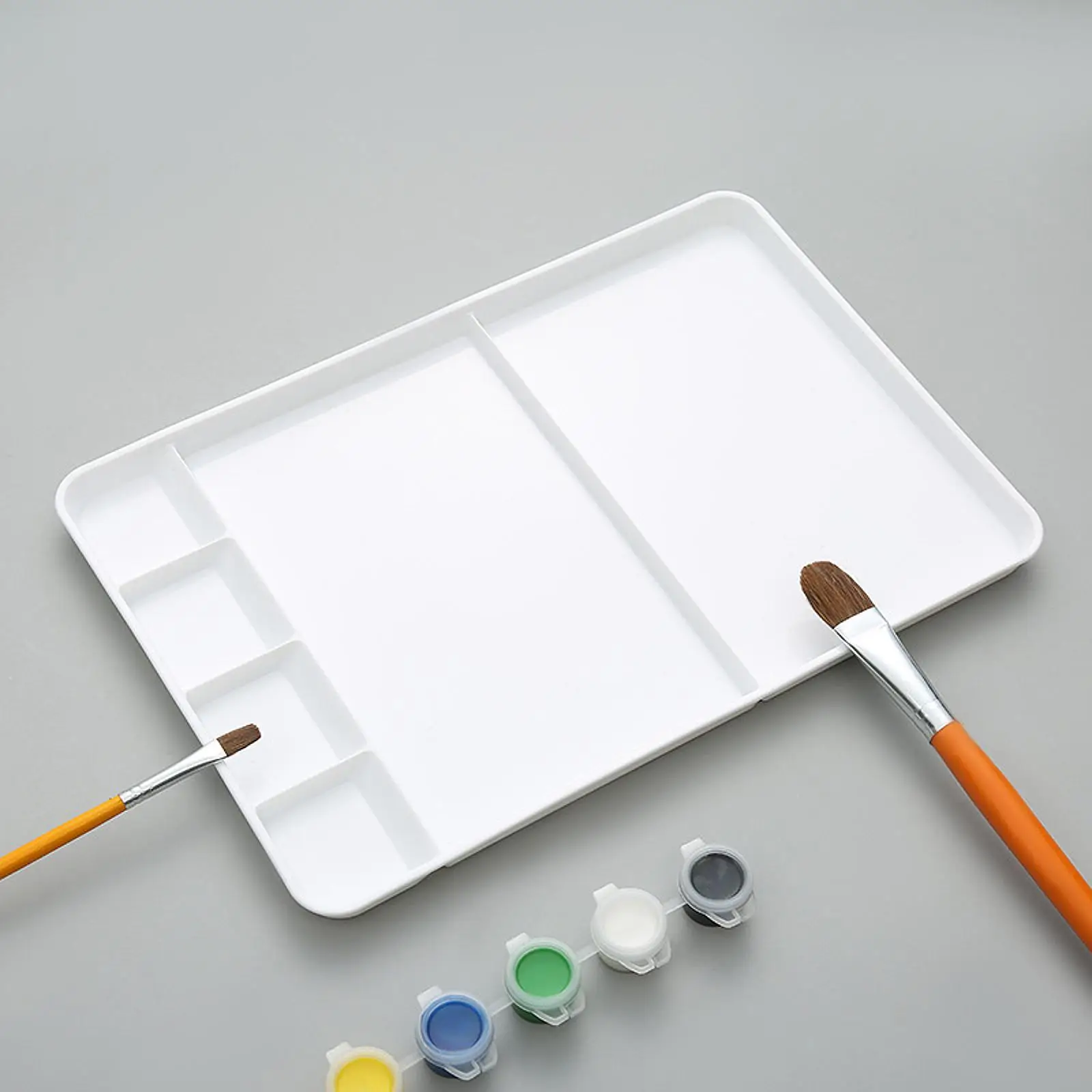 Watercolor Palette Paint Palette Portable Acrylic Oil Painting Pigment Paint Pallet for Art Painting Beginner Travel