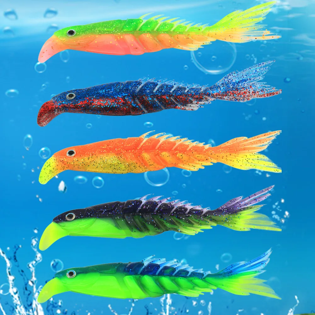 15 センチメートル/18.5 グラム餌釣り針ソフトノッビーフローティングルアーソフト餌釣り具