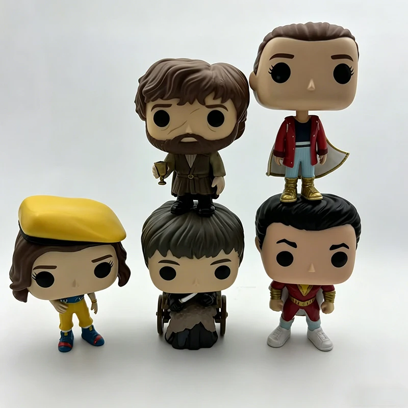 Nuevos Juguetes de Anime 2026, Colección de Figuras de Hermione, Rey de la Noche, Bran, Tyrion Lannister, Eleven, Shazam, Arya Stark, BabyGroot