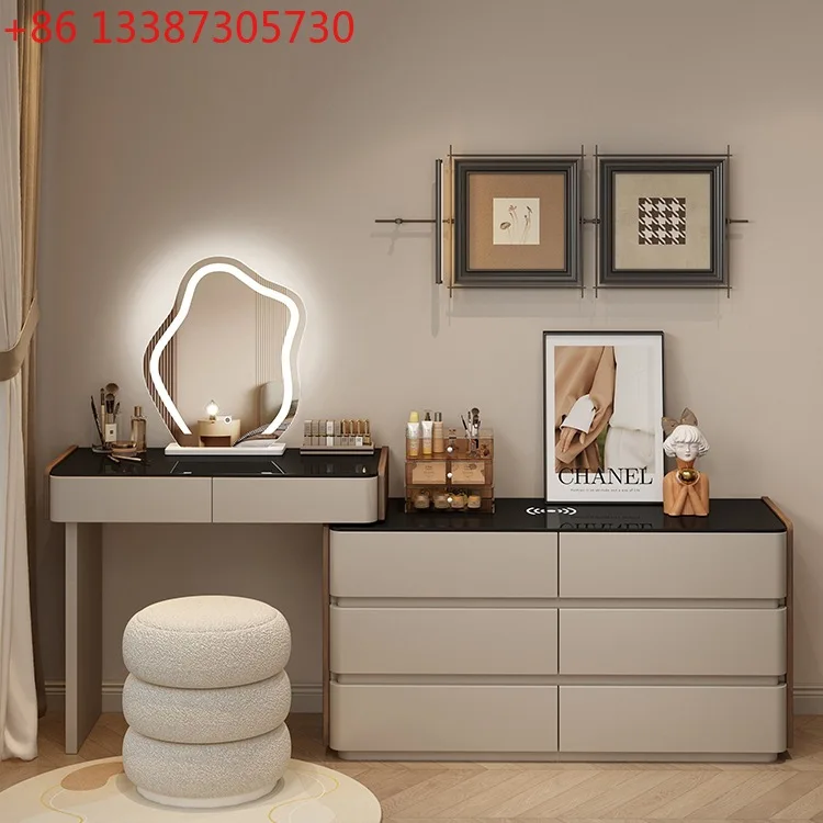 

Solid wood paint dresser cream wind chest bedroom simple
