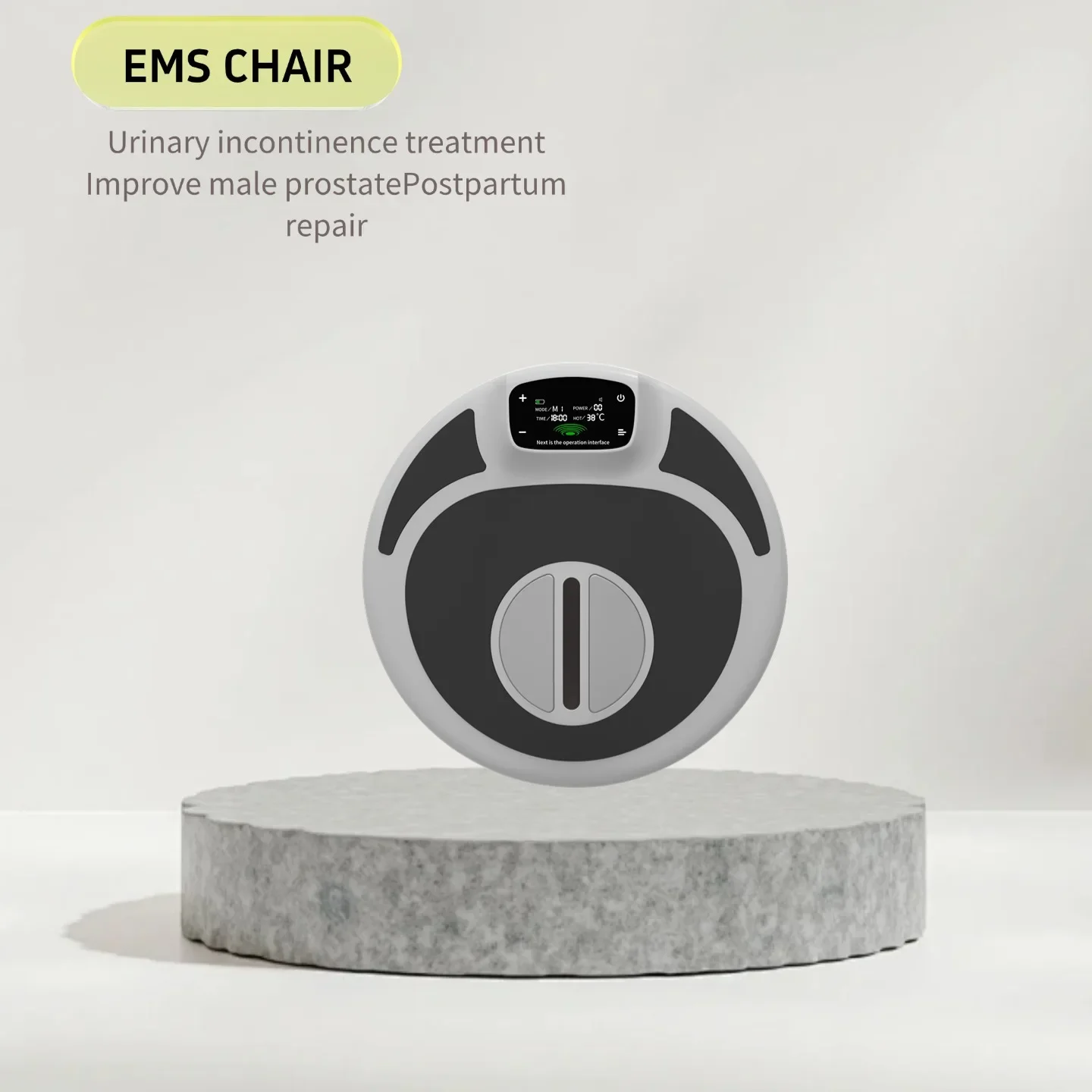 

EMS-стул для ремонта мышц тазового дна для мужчин и женщин, тренажер для восстановления после родов, подходит для мужчин и женщин