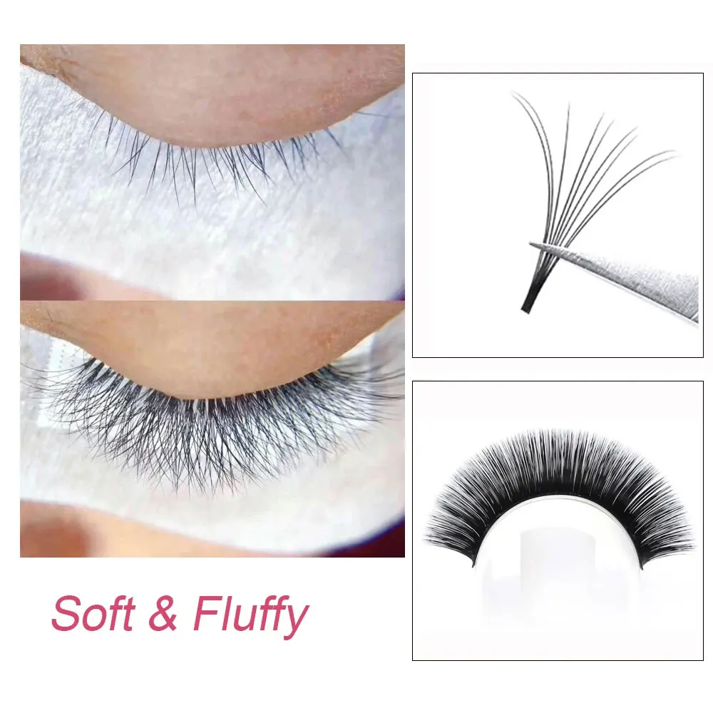 ขนตาปลอม FADVAN Easy Fanning แบบพัดง่าย นุ่มพิเศษ ขนตาฟู ขนตาเพิ่มวอลลุ่ม ขนตาพัดอัตโนมัติ