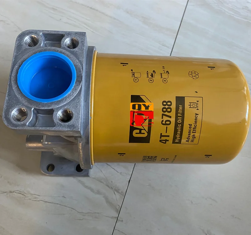 385C 365B 390D 374F Excavator Oil Filter Assembly 6E5534 6E-5534