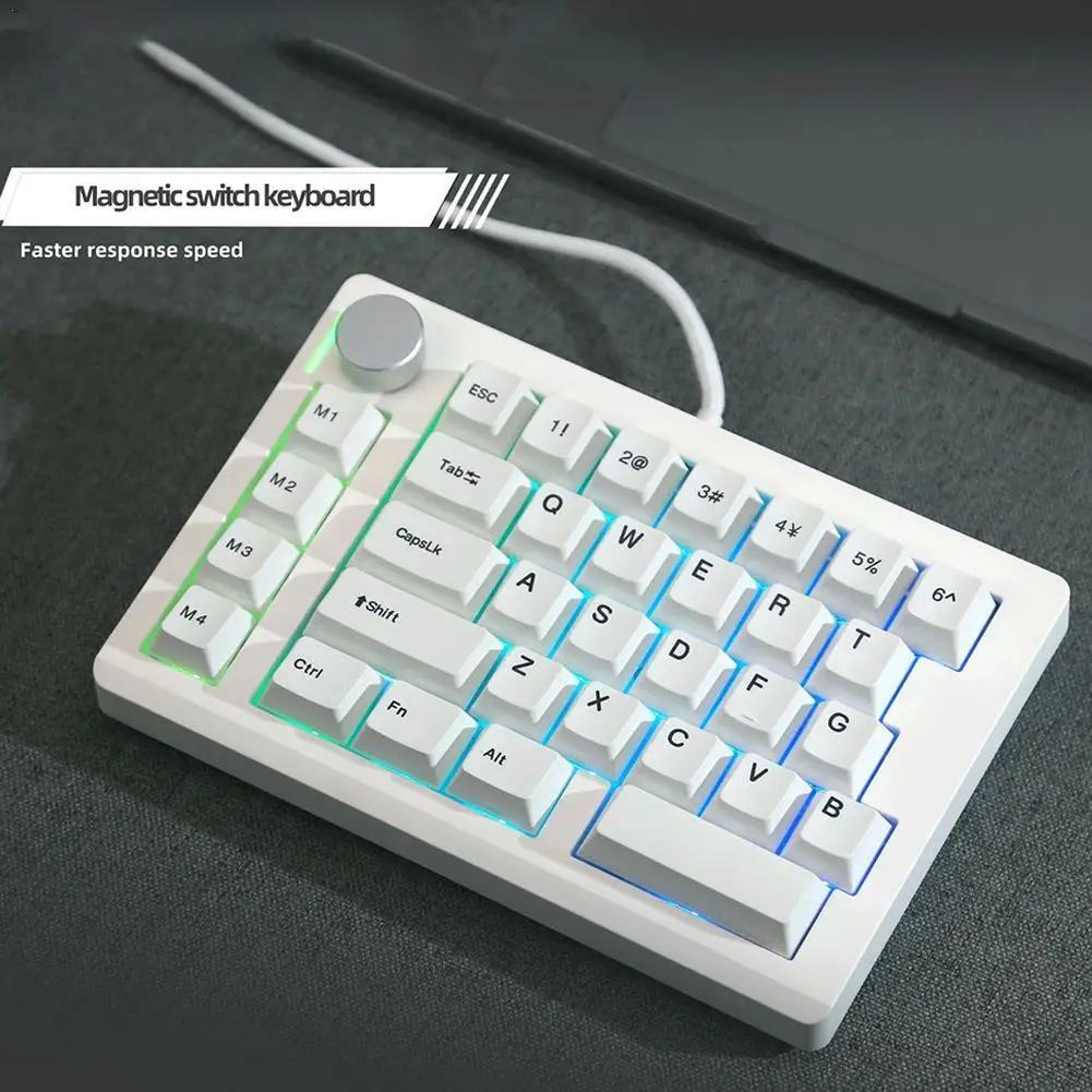 

8K Macropad Macro Programming Keyboard RGB для RGB Quick Trigger Аварийная остановка FPS Игровая клавиатура Аксессуары 2025