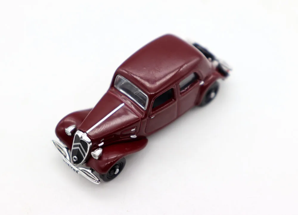 New 1 87 CiitRroenn 11 AL 1938 HO Scale Toy Cars Diecast Simulation Model for Collection Gift