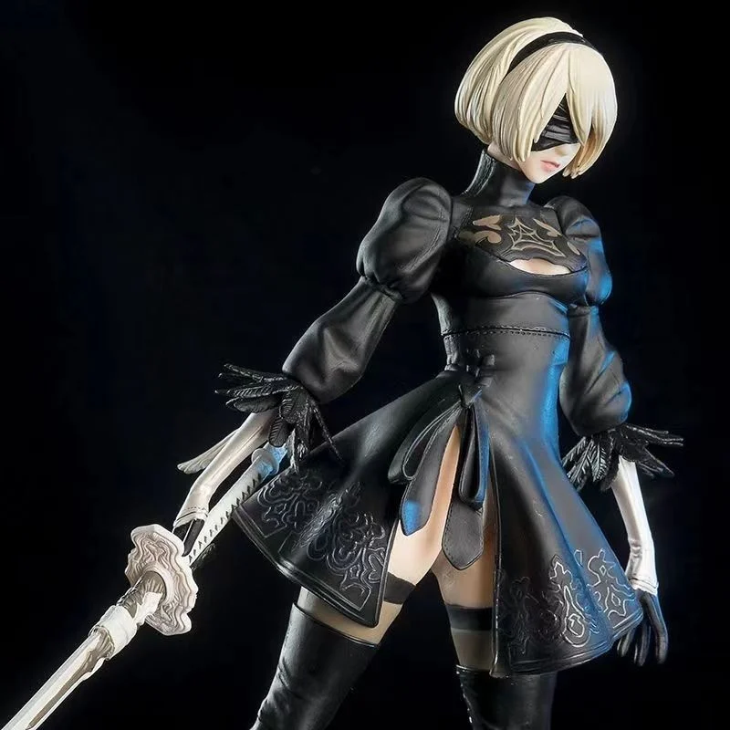 2024 New Nier:automata Anime Action Figure Yorha No. 2 tipo B 28cm modello collezione Pvc bambole statua Festival di natale giocattolo regalo