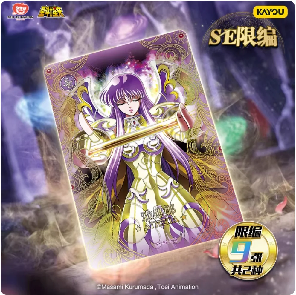 In Stock Card Game Saint Seiya's Fourth Saint Clothes Awakening Card Official Edition Peripheral Card Collection Gift
