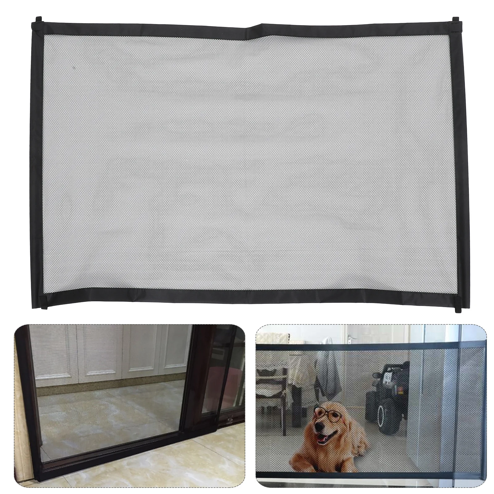 

1 комплект, детские защитные сетчатые ворота, изолирующий забор для домашних животных, выдвижная защитная защита для внутреннего дверного проема, лестницы, защитный барьер