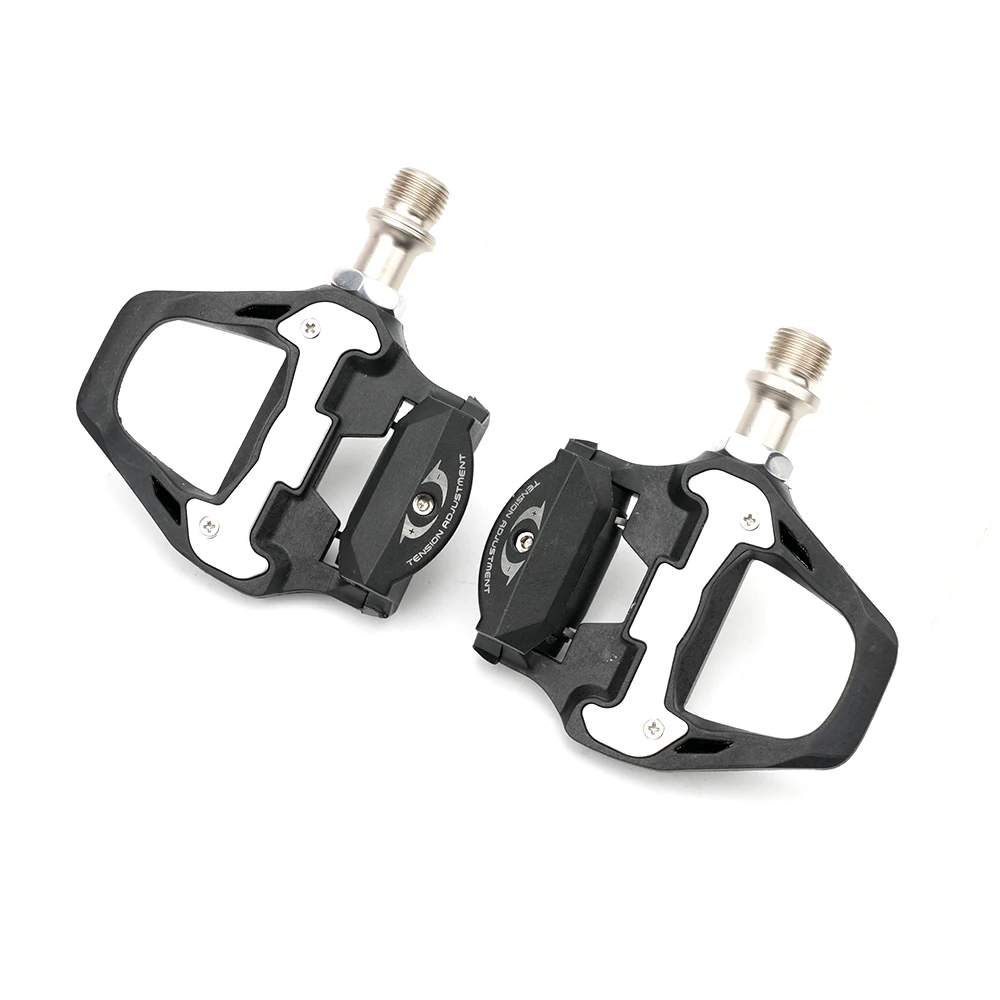 AliExpress riro RIRO Ultralight Road Bike Clipless Pedal MTB Self-Locking Cycling DU+Bearing Cleats SPD System Compatible with Pedal Plate