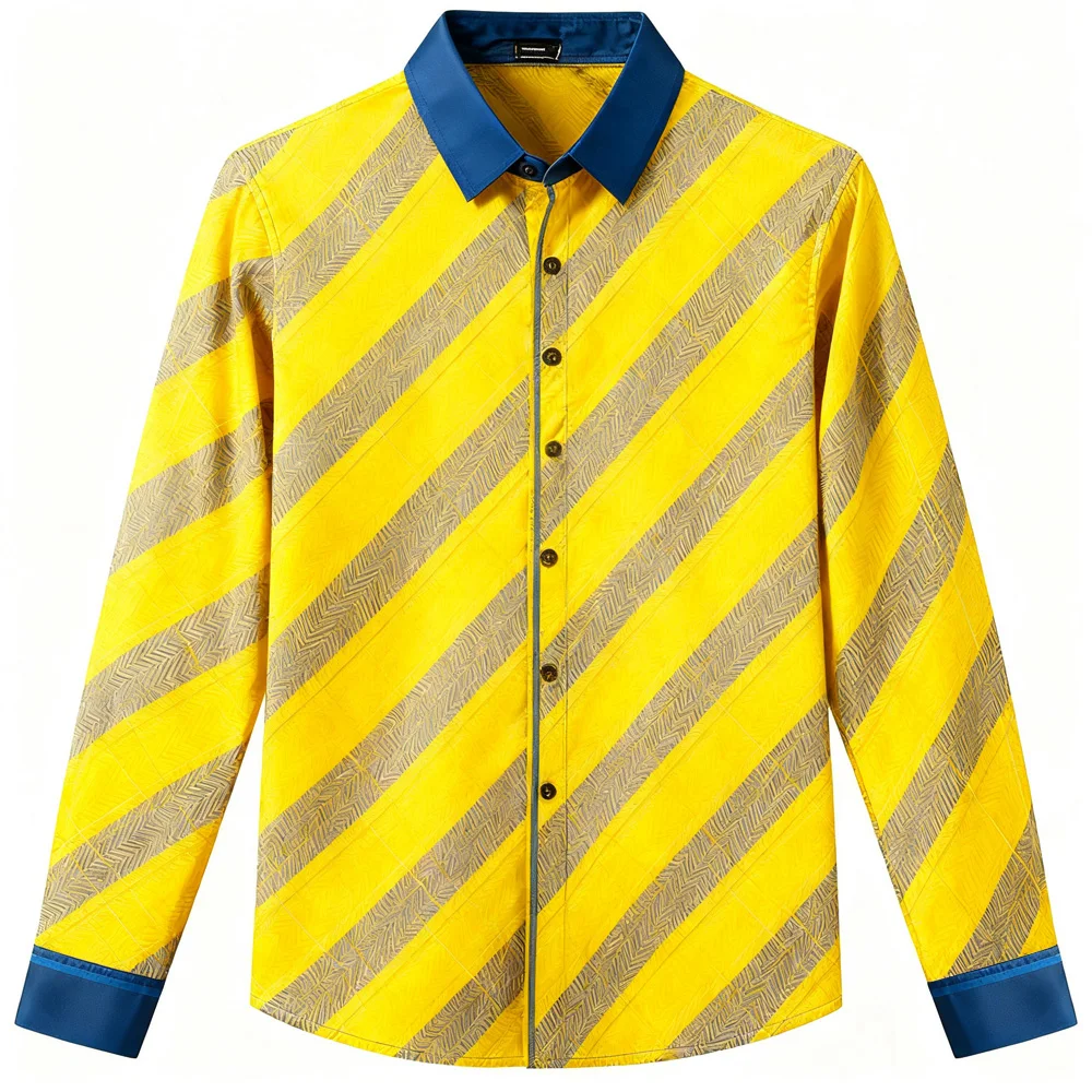 남성용 하와이안 셔츠 캐주얼 아웃도어 긴팔 새해 선물 부드럽고 편안한 소재 신상 남성 크리스마스 드레스 셔츠