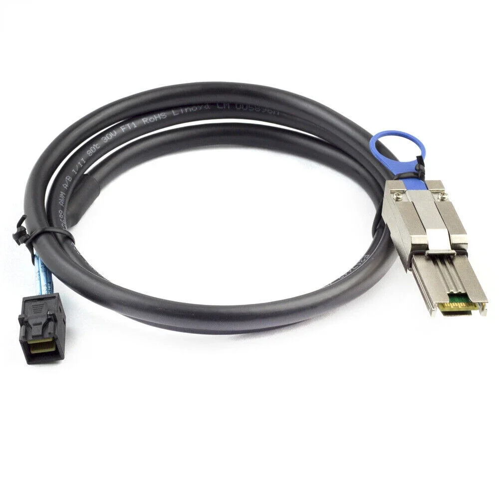 Efficient MINI SAS HD SFF-8088 to SAS HD SFF-8643 Connection Cable with Fast Transmission