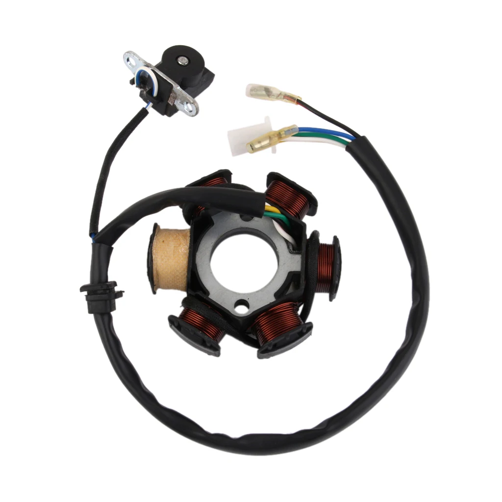 

Magneto Stator 6 Coil Pole Reples for GY6 125cc 150cc Scooter