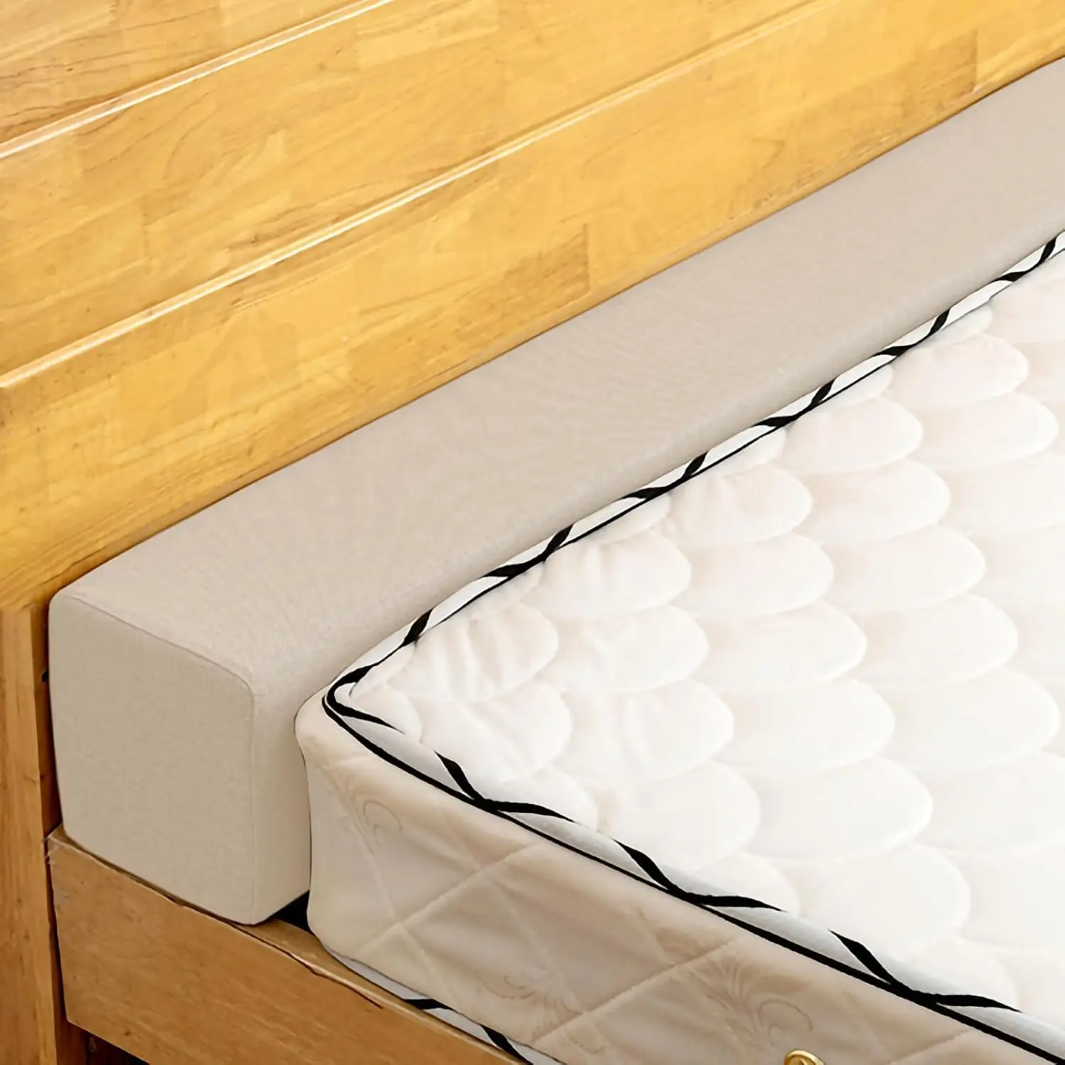 

Bed Gap Filler/Mattr Space Extender For Twin/Full/Queen/King Bed, Close Gap(0-12"") Between Mattr And Headboard Or Wall, Stop