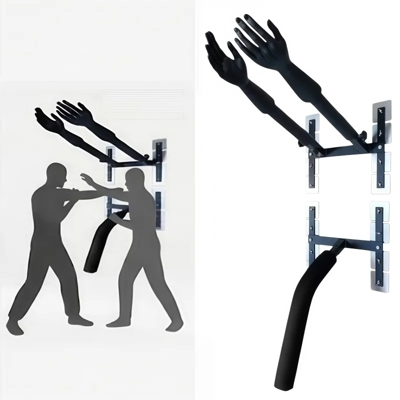 Traditional Wing Chun & Jee Kune Wushu Multifunctional PVC Dummy with Hand Forms for Martial Arts Training Durable