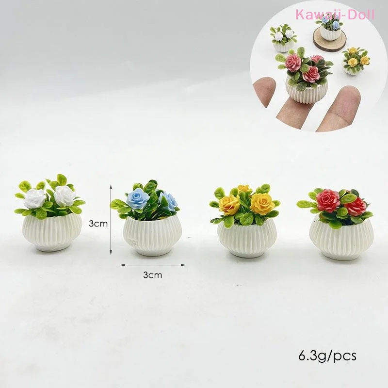 1 Pieza de Miniatura de Rosa e - Plant Pot reseña y precio