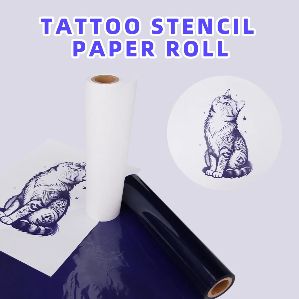 

Tattoo Equipment Tattoo Thermal Transfer Paper Machine Transfer Film Cylinder Roll Transfer Paper 30M Machine Printed Paper
