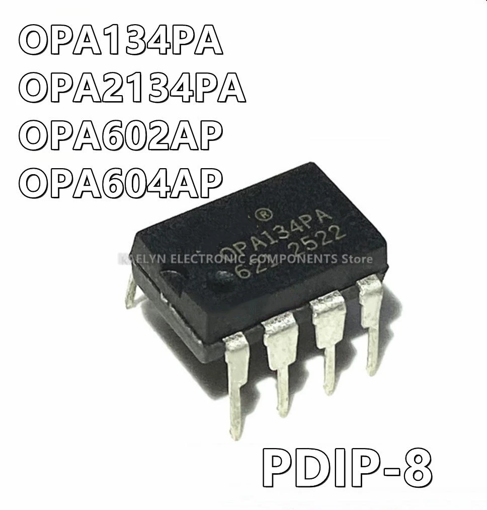 10Pcs/lot OPA134PA OPA2134PA OPA602AP OPA604AP General Purpose Audio Amplifier 1/2 Circuit 8-PDIP