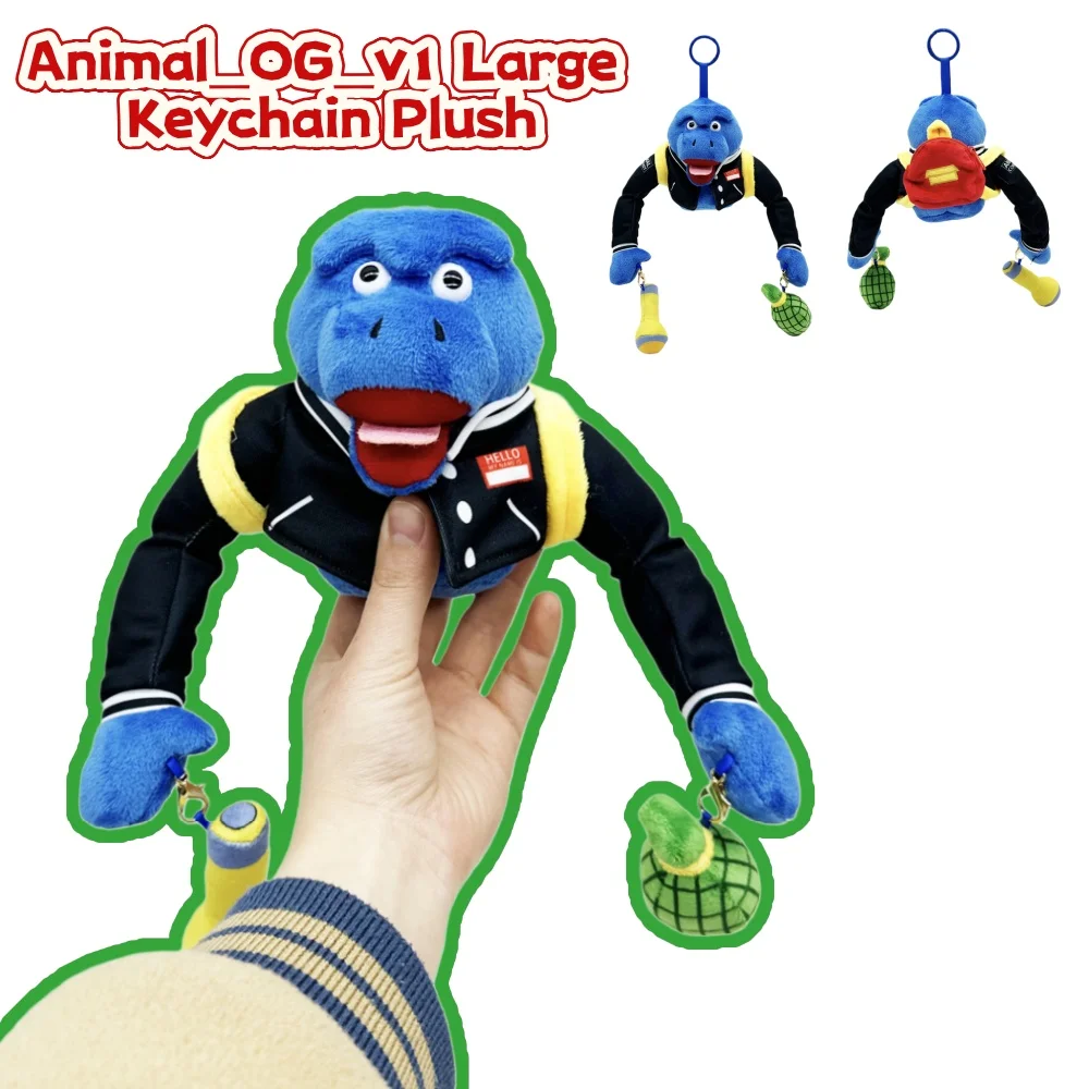 

New Animal OG V1 Large Keychain Plush Doll Cute Anime Peripherals Toy Birthday Christmas Gift
