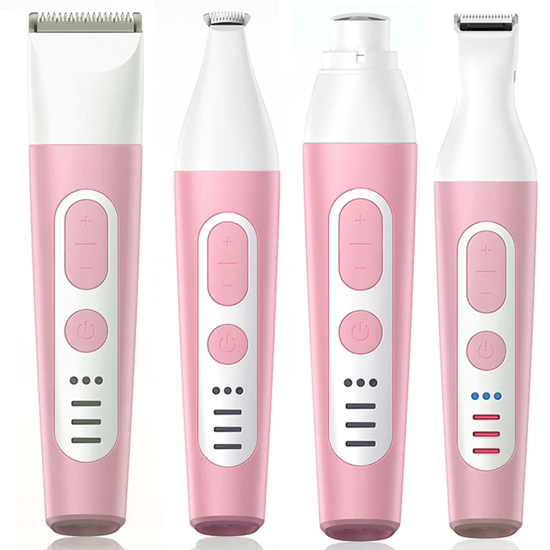 

Pet Clipper 4 IN1 Dog Hair Trimmer Shaver Rechargeable Electric Dog Cat Nail Clipper Pet Foot Saw Nail Grinder Pet Grooming Tool