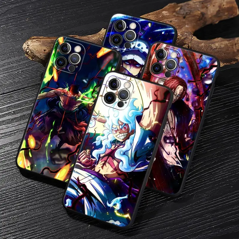 

Anime One Characters Piece Funda For iphone 17 Case For iPhone 16 15 11 12 13 Mini 17 Pro Max 16Plus 17E 16E Air Case Soft Cover
