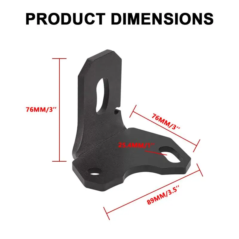 UTV ATV A-stijl beugel Achterste Pijler Vlag Antenne Montagebeugels voor LED Zweep Licht voor Can Am Maverick X3 2017-2021