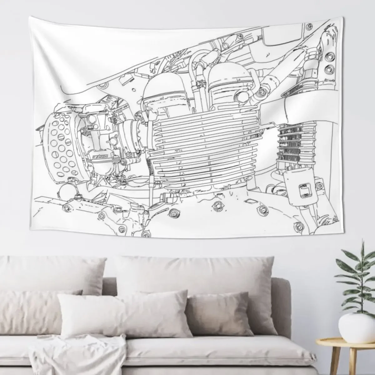 

bonney drawing Tapestry House Decoration Wall Hanging Wall Decorative Wall Murals Tapestry