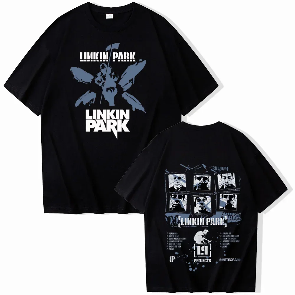

2025 Summer New Pattern Lincoln Park T-shirt for Men 100% Pure cotton Harajuku Summer Casual Top