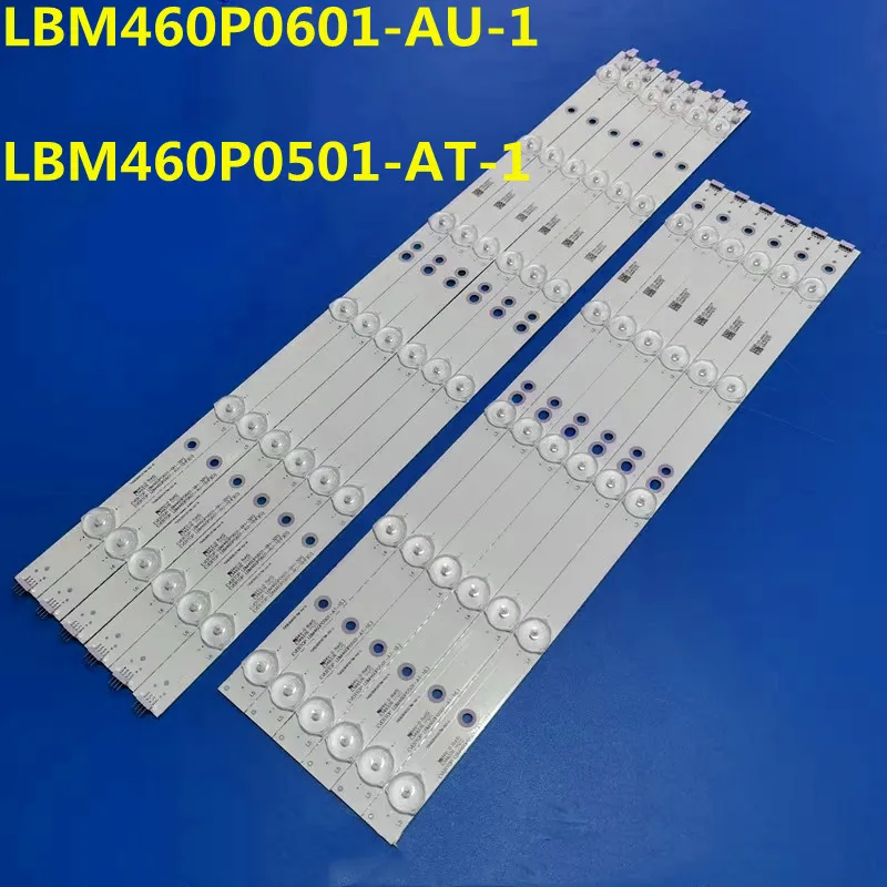 

New LED Strip For H46E09 LBM460P0501-AT-1(L) LBM460P0601-AU-1(0) For LC-46LE450M LC-46LD266K 46PFL3218K LE46G3000 TPT460H1-HN04