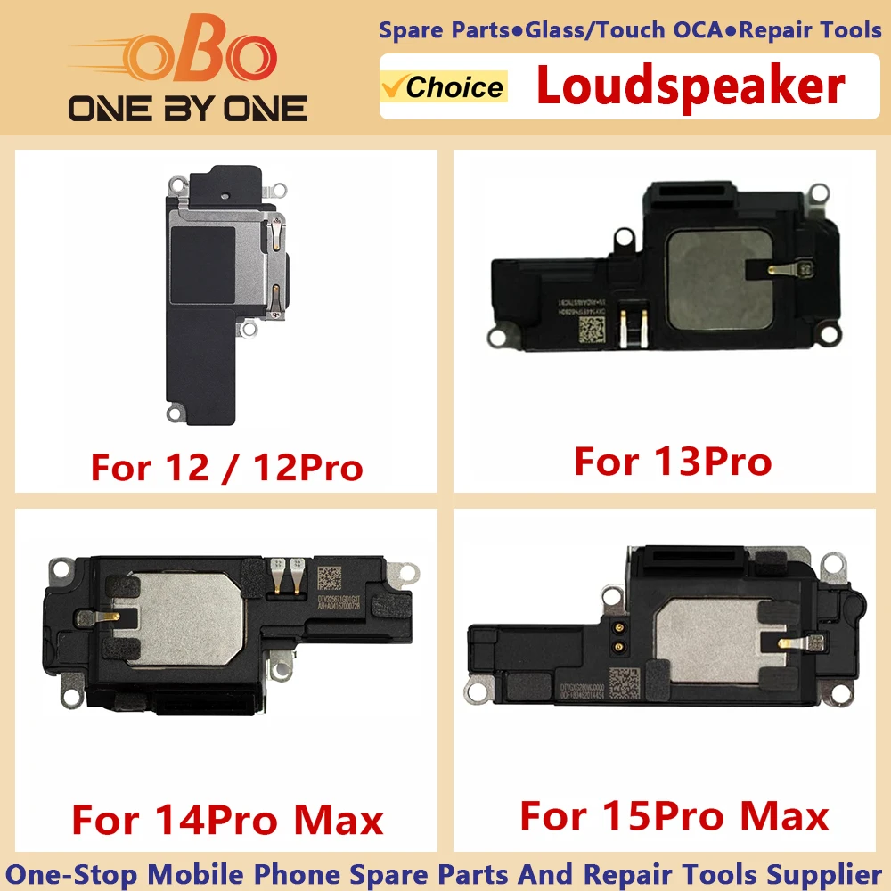 Loudspeaker For iphone 11 12 13 14 15 Plus Pro Max XR Bottom Loud Speaker Ringer Buzzer Flex Cable Replacement Parts