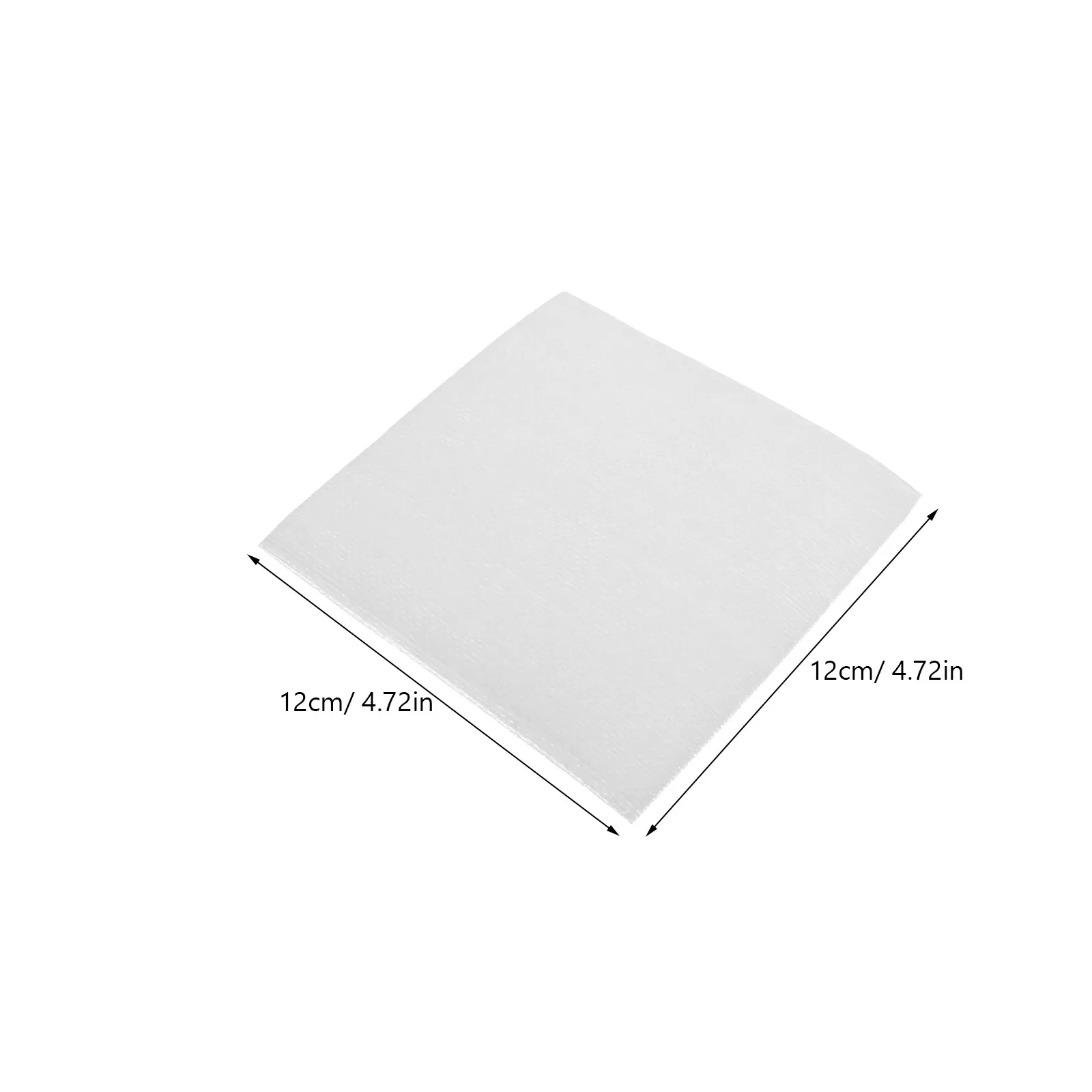 100Pcs Industrial Anti-Static Wipes 12cm Square Lint-Free Absorbent Paper for Electronics Cameras Precision Instruments Lens