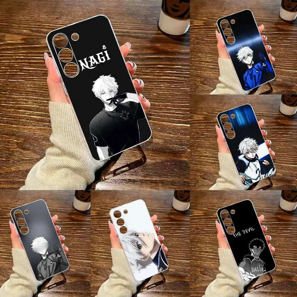 

Anime F-Blue Lock Clear Hard Phone Case For Samsung Galaxy A91,80,73,72 ,71,53,52,32 ,31,22,21,21s,20 Transparent Cover