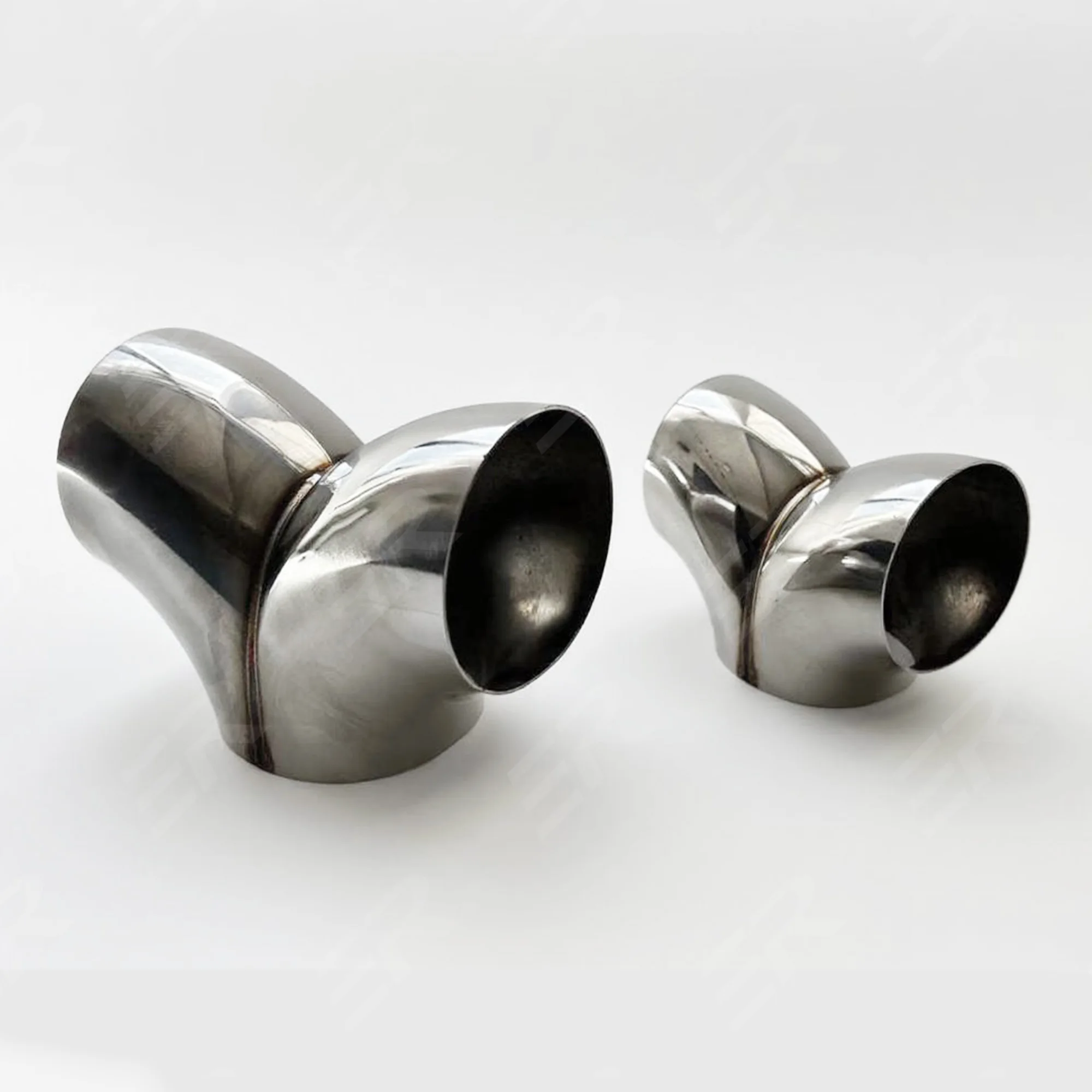 1 шт. автомобильные аксессуары ER 63 мм 76 мм наружный диаметр трубы для стыковой сварки Y-образный колено 3-ходовой соединительная трубка из нержавеющей стали SUS 304