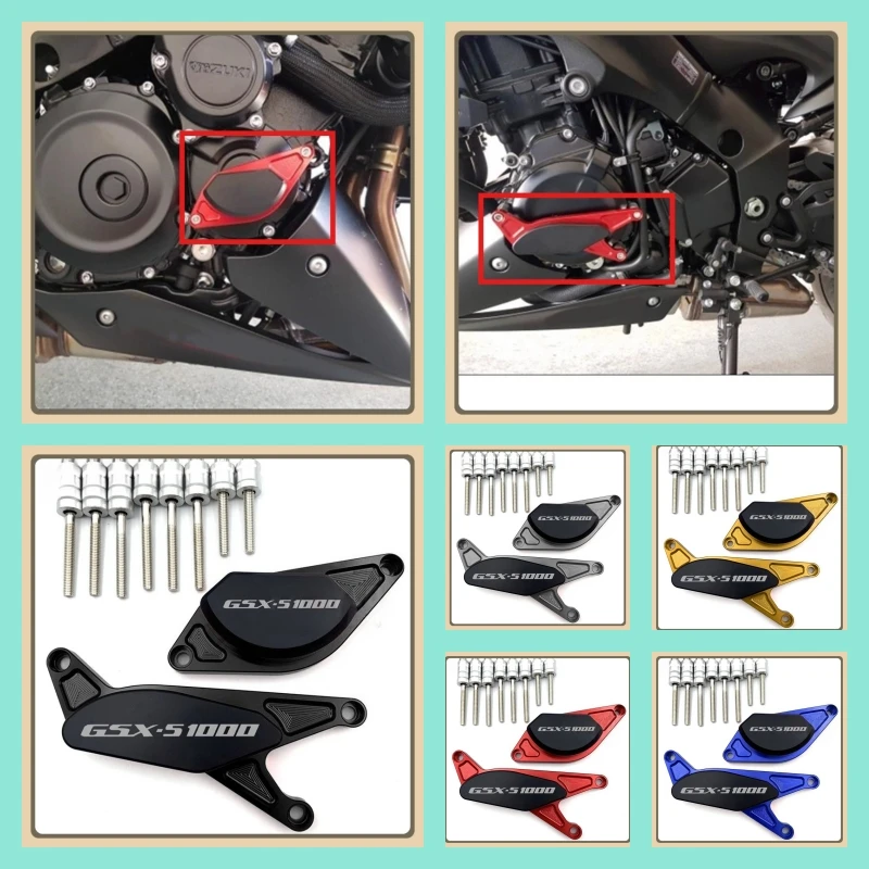 

Крышка статора двигателя мотоцикла, слайдер, защита от столкновений, подходит для Suzuki GSX S 1000 GSX-S 1000 F GSX S 750