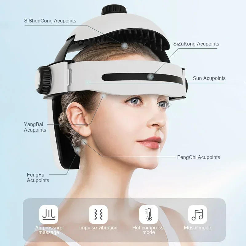 Factory Wholesale Scalp Massager Smart Intelligent Head Massager for Stress Relief, Head Relaxing and Hair Stimulate