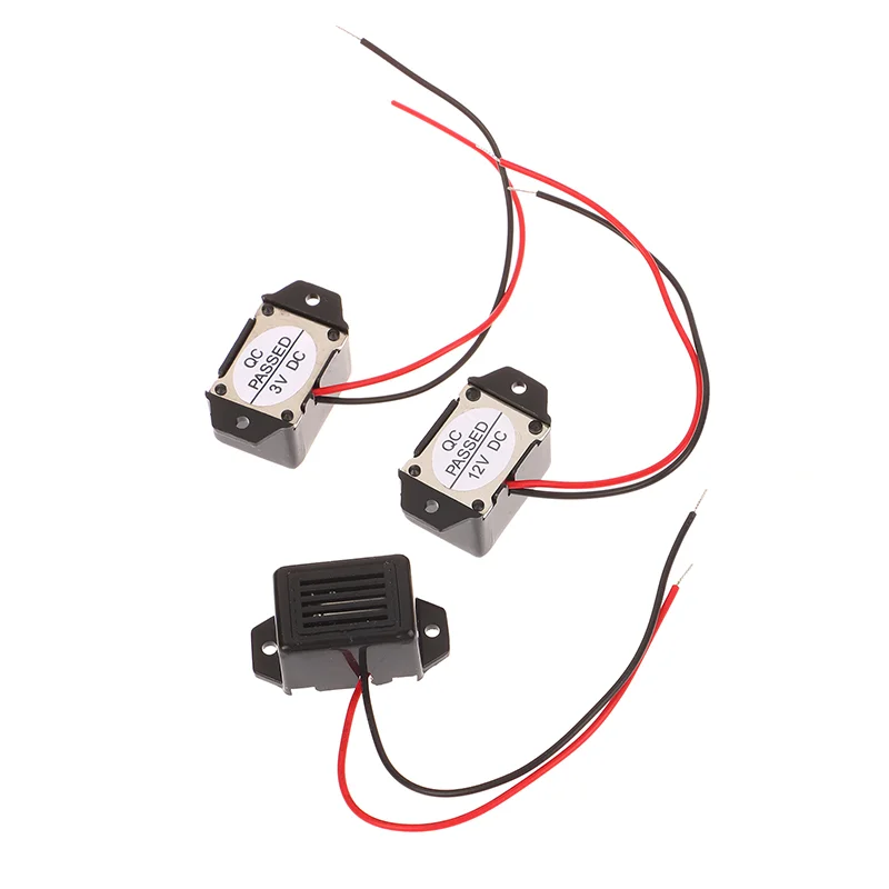 Mini Electronic Alarm Buzzer 2315 Active Mechanical 3V 6V 9V 12V 85dB - Compact Size For Security And Alarm Systems