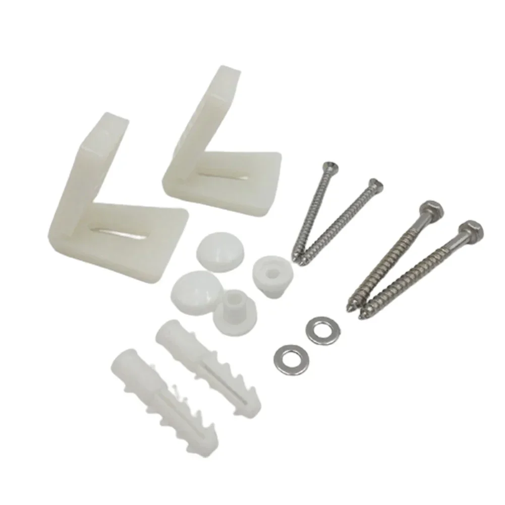 

L-type Toilet Foot Mounting Screws Bolts Angled Floor Fixing Kit Bathroom Pan Bidet Fixing Kit Toilet Hardware Accessories