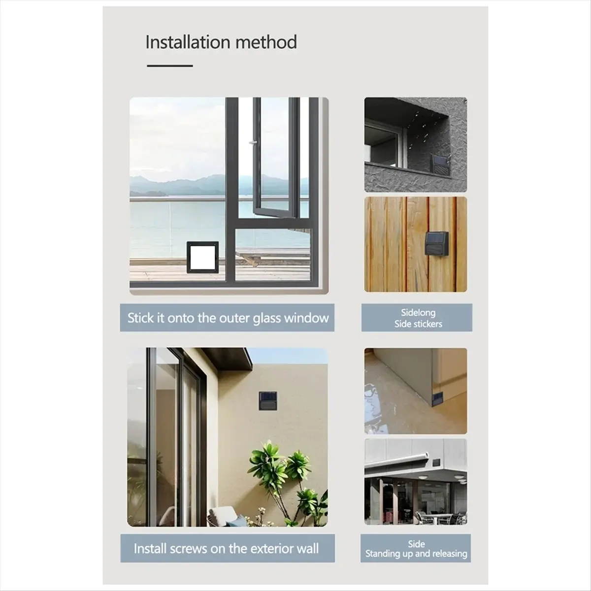 Smart Home Zigbee Solar Rain Sensor Wireless App Control Real-Time Rain Detection for Garden Automation